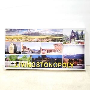 Livingstonopoly Livingston Montana Monopoly Board Game New Sealed Vintage Game